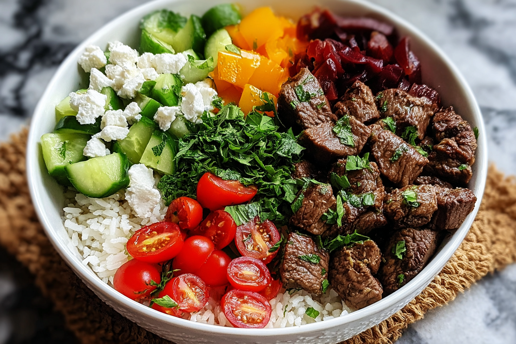 Best Mediterranean Beef Bowl Recipe for Juicy, Flavor-Packed Meals Best Mediterranean Beef Bowl Recipe for Juicy, Flavor-Packed Meals