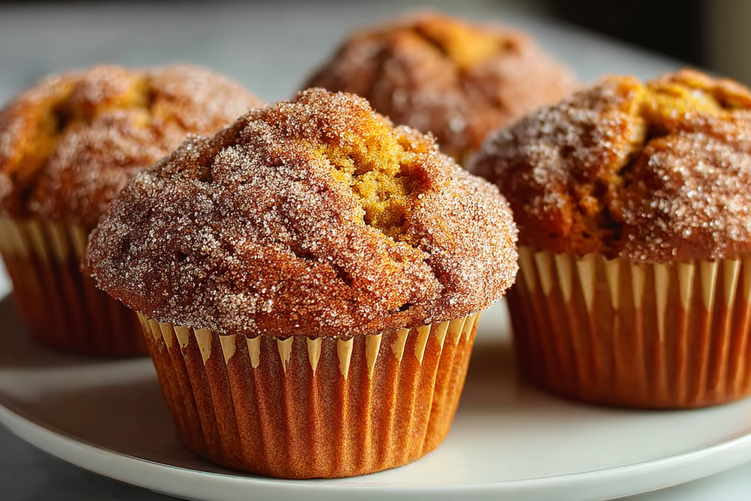 Cinnamon Sugar Pumpkin Muffins – Easy Fall Recipe Cinnamon Sugar Pumpkin Muffins – Easy Fall Recipe