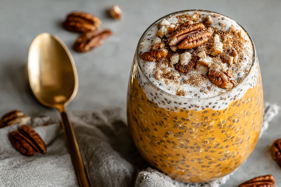 Creamy Pumpkin Spice Overnight Oats – Easy Breakfast Recipe Creamy Pumpkin Spice Overnight Oats – Easy Breakfast Recipe