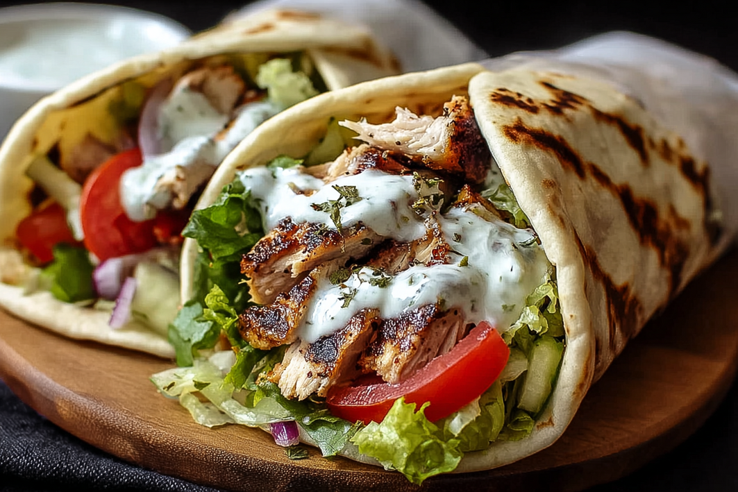 Easy Greek Chicken Gyro Wraps That Bursting With Bold Flavor – Quick Recipe