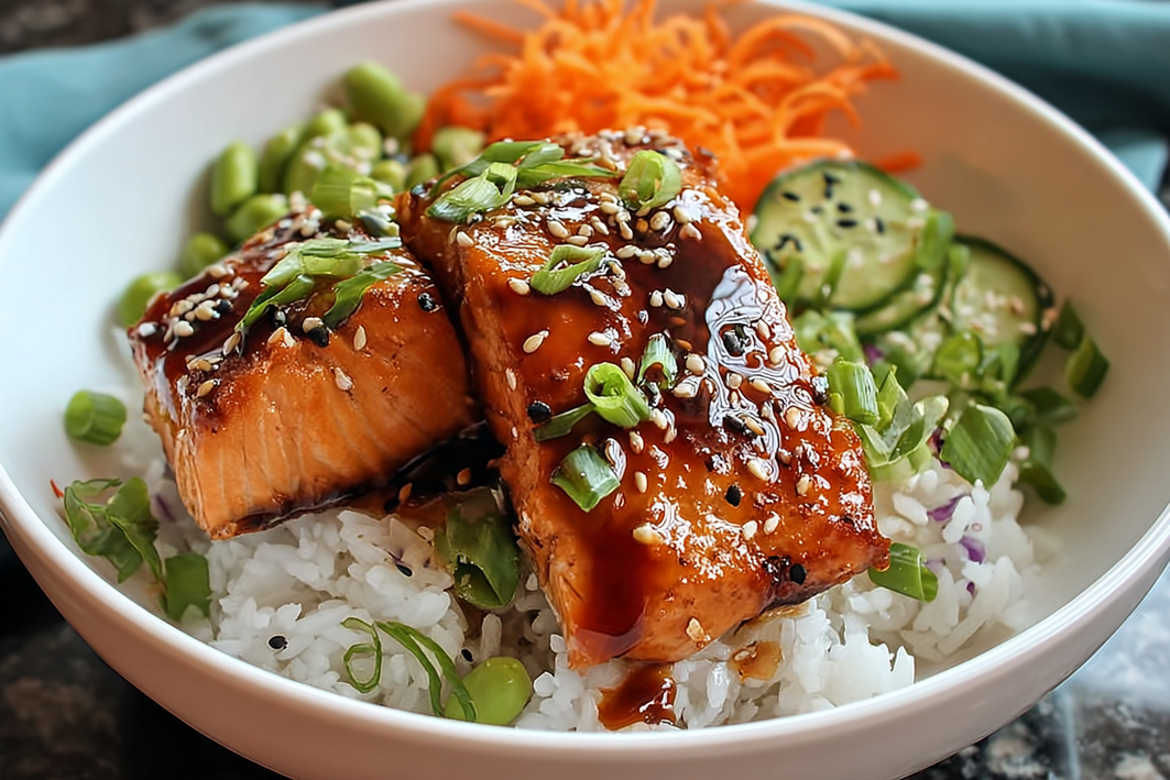 Easy Irresistible Teriyaki Salmon Rice Bowl You’ll Crave Tonight Easy Irresistible Teriyaki Salmon Rice Bowl You’ll Crave Tonight