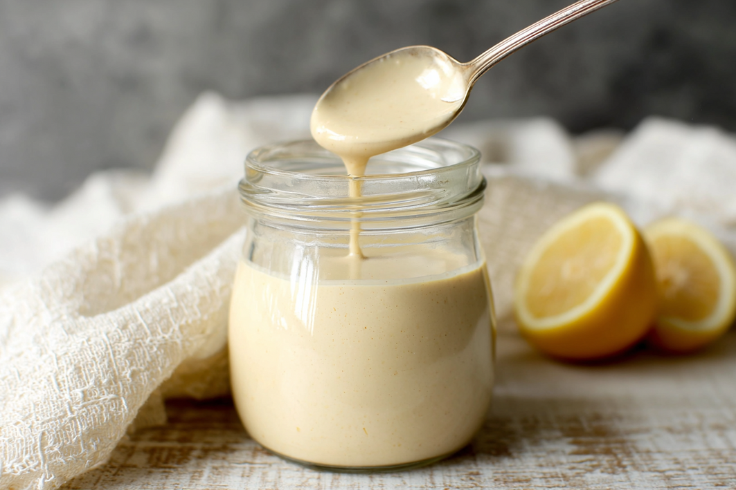 Easy Lemon Tahini Dressing – Simple & Creamy Easy Lemon Tahini Dressing – Simple & Creamy