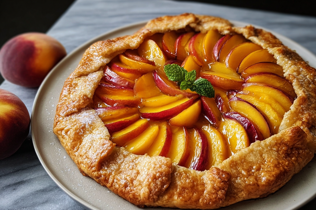 Easy Peach Galette Recipe That Will Wow Your Taste Buds