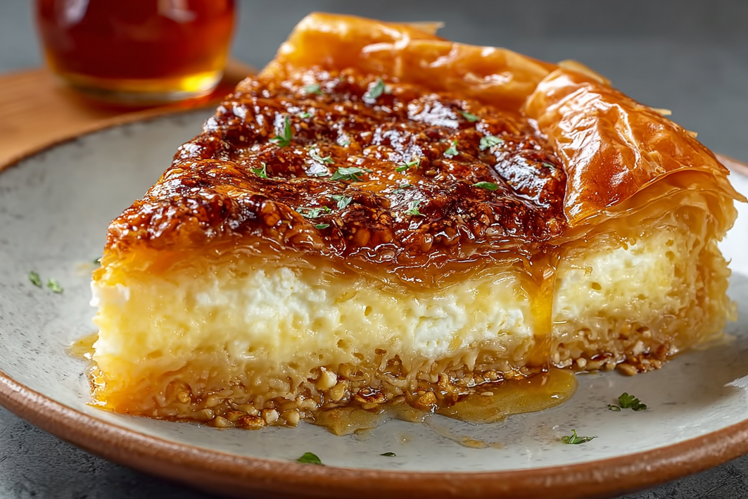 Greek Honey Pie Recipe – Easy Traditional Dessert Greek Honey Pie Recipe – Easy Traditional Dessert