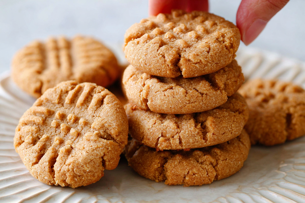 Keto Peanut Butter Cookies (Just 3g of Carbs Each!)
