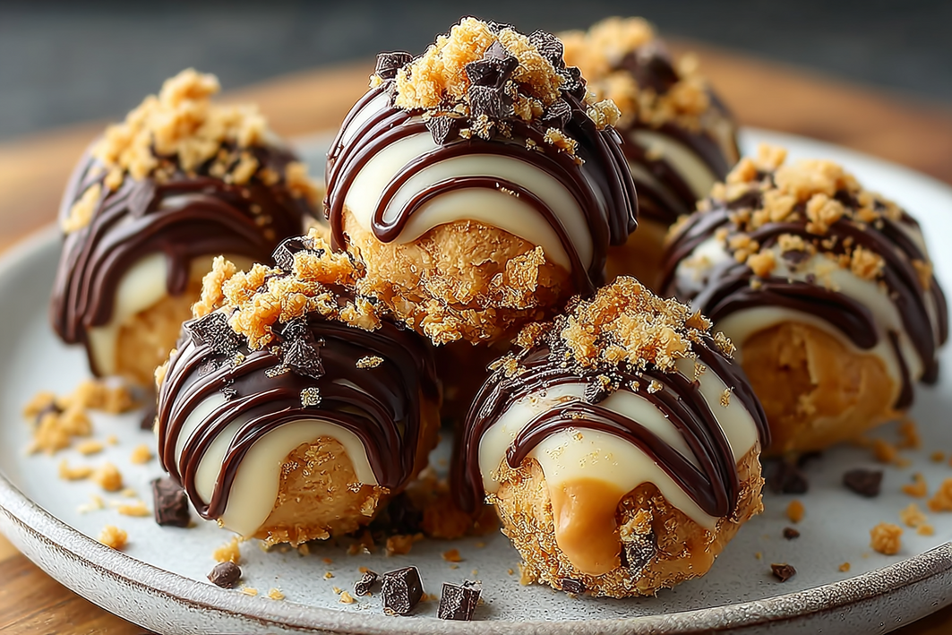 No-Bake Peanut Butter Cheesecake Balls – Easy & Creamy No-Bake Peanut Butter Cheesecake Balls – Easy & Creamy