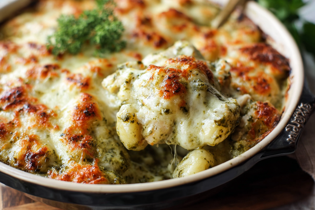 Pesto Chicken Gnocchi Bake – Easy Comfort Meal