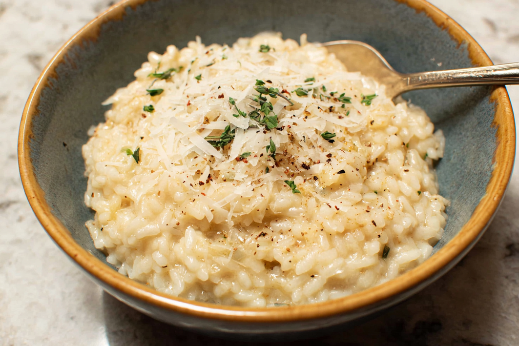 Simple Risotto – Easy & Creamy Rice Dish