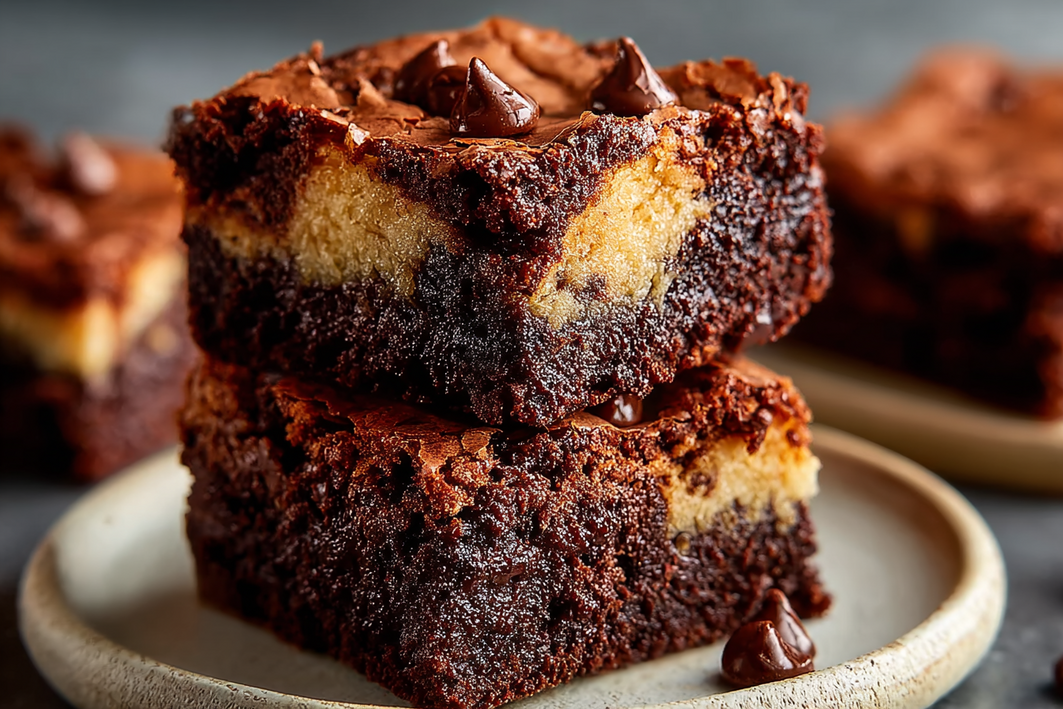 The BEST Fudgy Chewy Brookies – Perfect Dessert Treat The BEST Fudgy Chewy Brookies – Perfect Dessert Treat