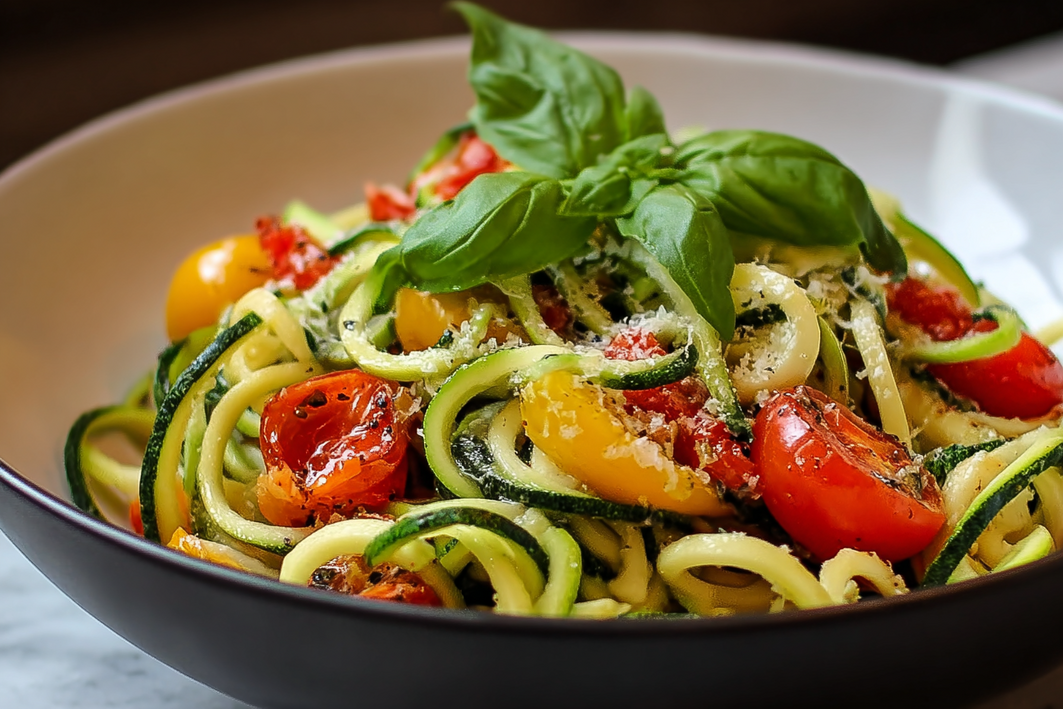 Easy Light Zoodle Primavera Recipe That Bursts With Fresh Flavor