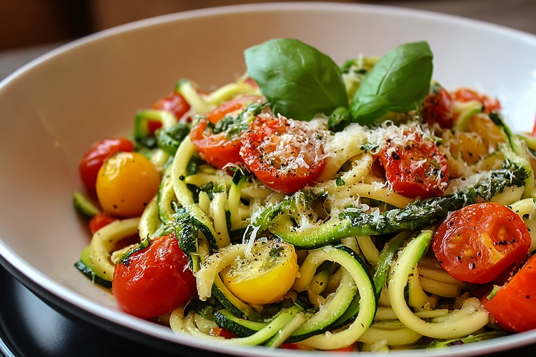 Easy Light Zoodle Primavera Recipe That Bursts With Fresh Flavor Easy Light Zoodle Primavera Recipe That Bursts With Fresh Flavor