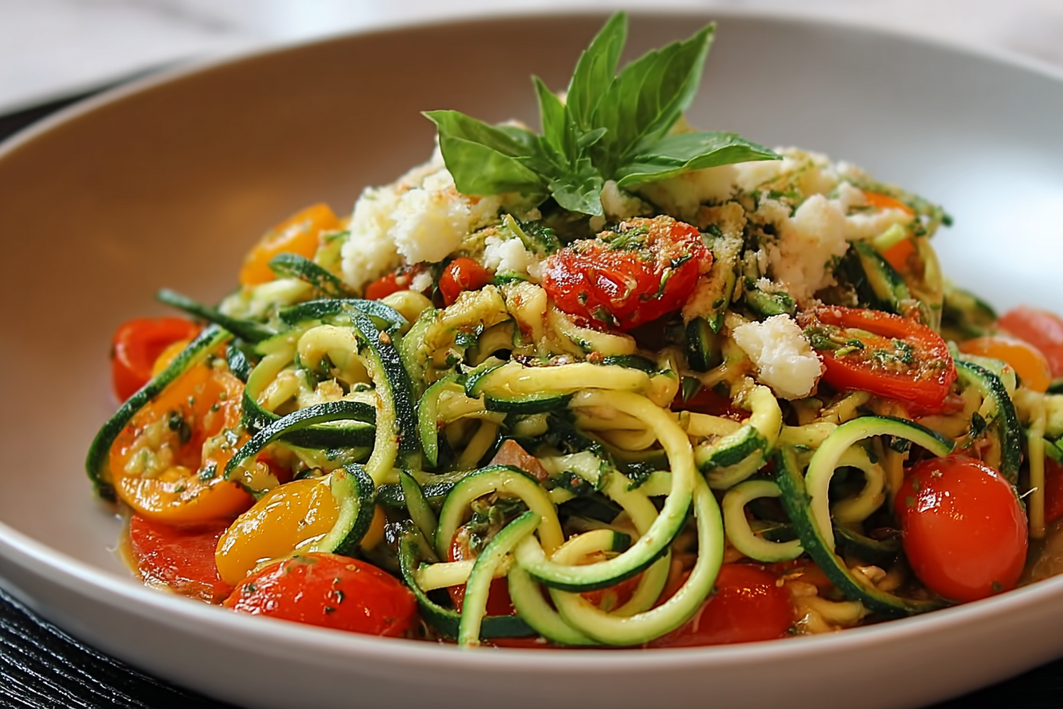 Easy Light Zoodle Primavera Recipe That Bursts With Fresh Flavor