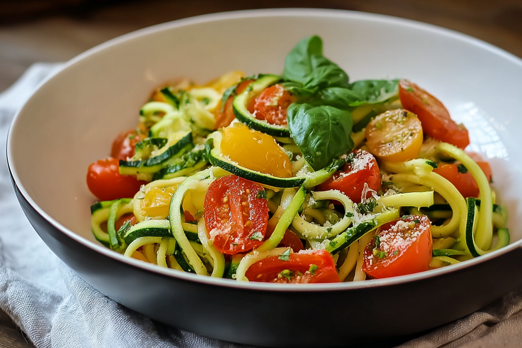 Easy Light Zoodle Primavera Recipe That Bursts With Fresh Flavor