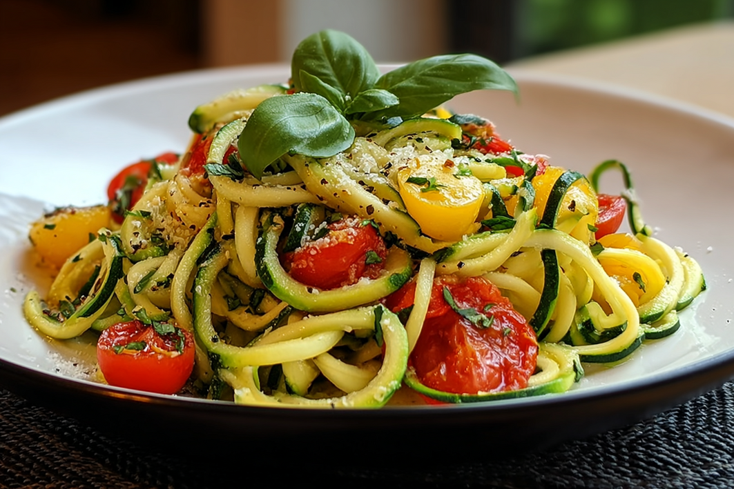 Easy Light Zoodle Primavera Recipe That Bursts With Fresh Flavor