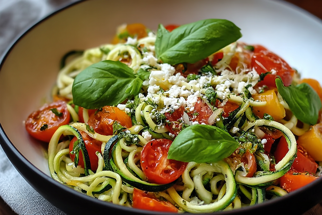Easy Light Zoodle Primavera Recipe That Bursts With Fresh Flavor