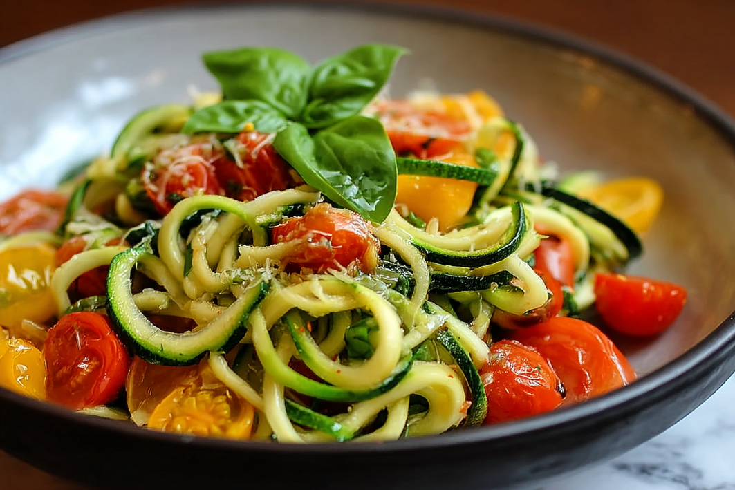 Easy Light Zoodle Primavera Recipe That Bursts With Fresh Flavor