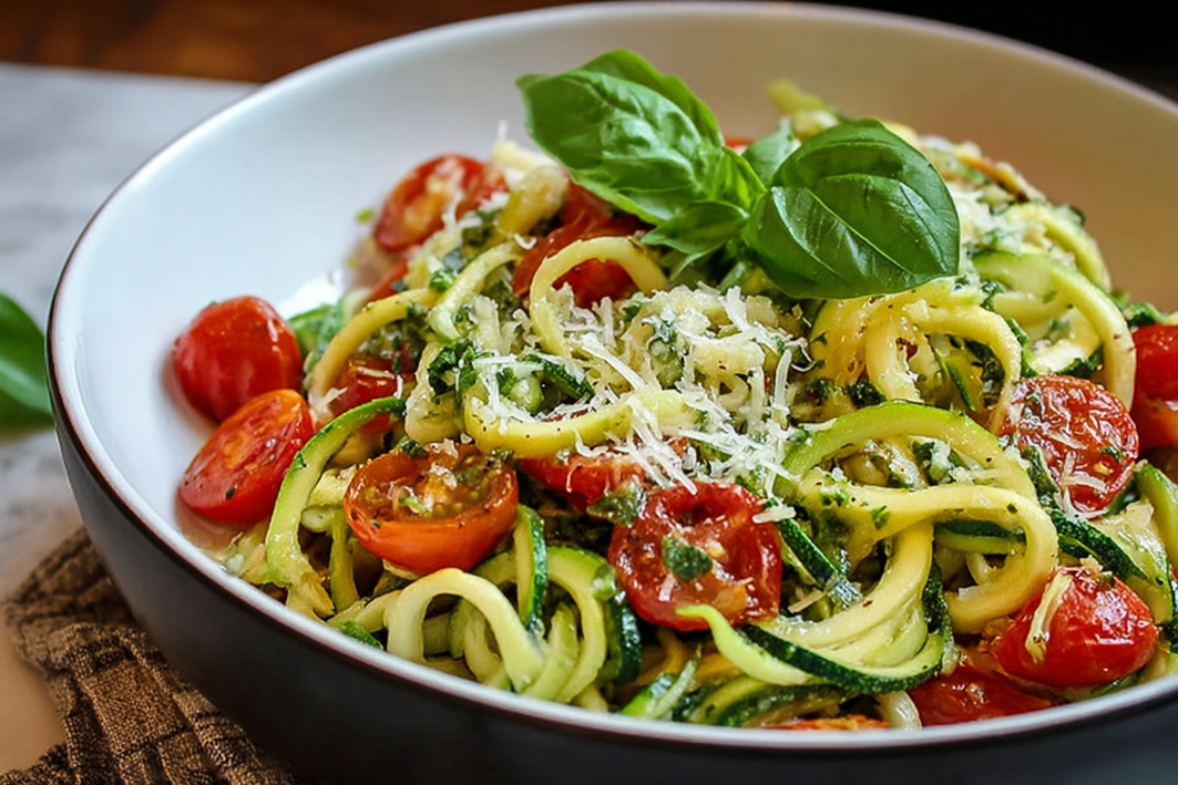Easy Light Zoodle Primavera Recipe That Bursts With Fresh Flavor