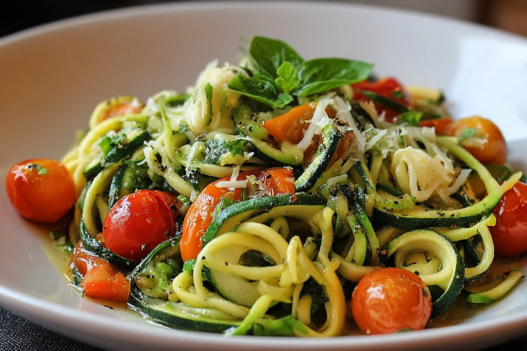 Easy Light Zoodle Primavera Recipe That Bursts With Fresh Flavor