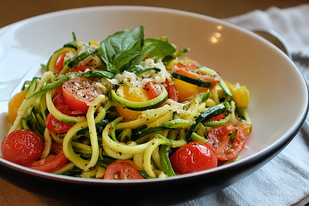 Easy Light Zoodle Primavera Recipe That Bursts With Fresh Flavor Easy Light Zoodle Primavera Recipe That Bursts With Fresh Flavor