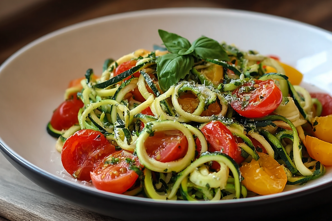 Easy Light Zoodle Primavera Recipe That Bursts With Fresh Flavor – Quick & Healthy Easy Light Zoodle Primavera Recipe That Bursts With Fresh Flavor – Quick & Healthy
